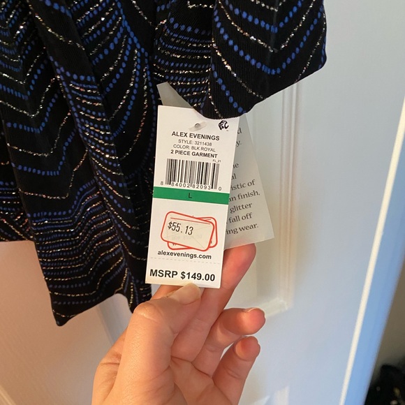 Alex Evenings Top Shell and Tank Top - Picture 3 of 5